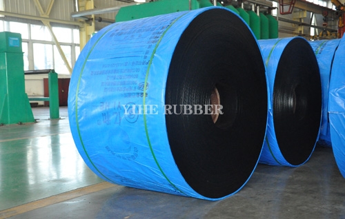 Wire rope conveyor belt