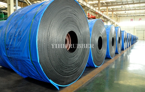 Wire rope conveyor belt