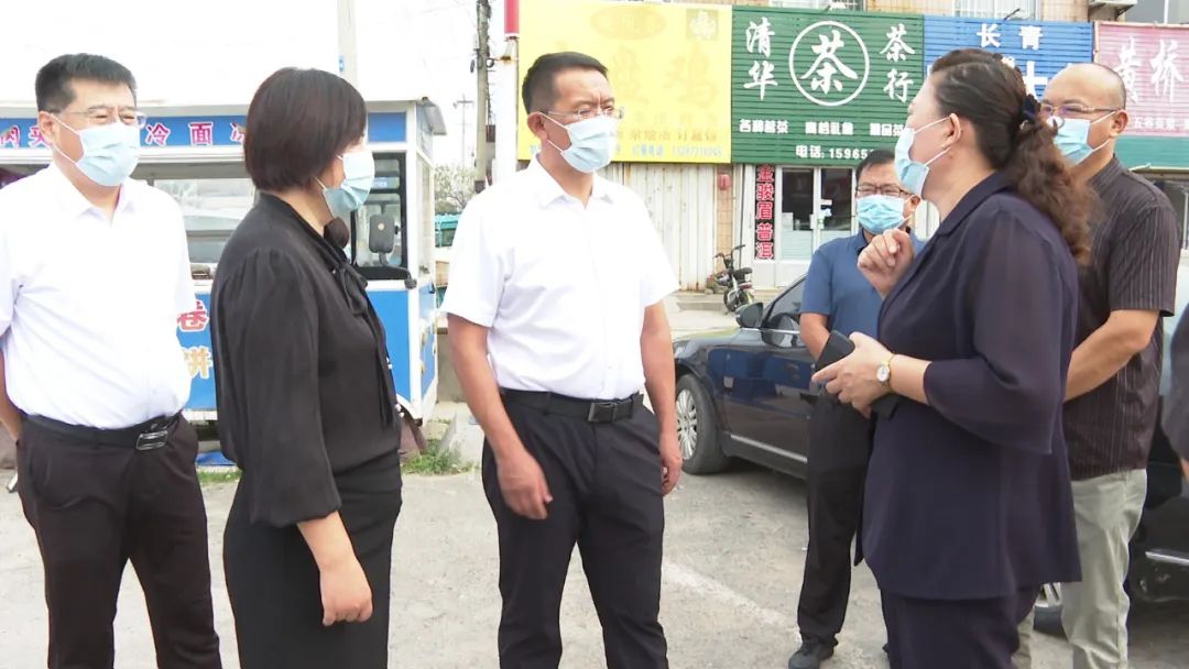 东营市河口区委副书记区长李宝督导河口区疫情防控工作